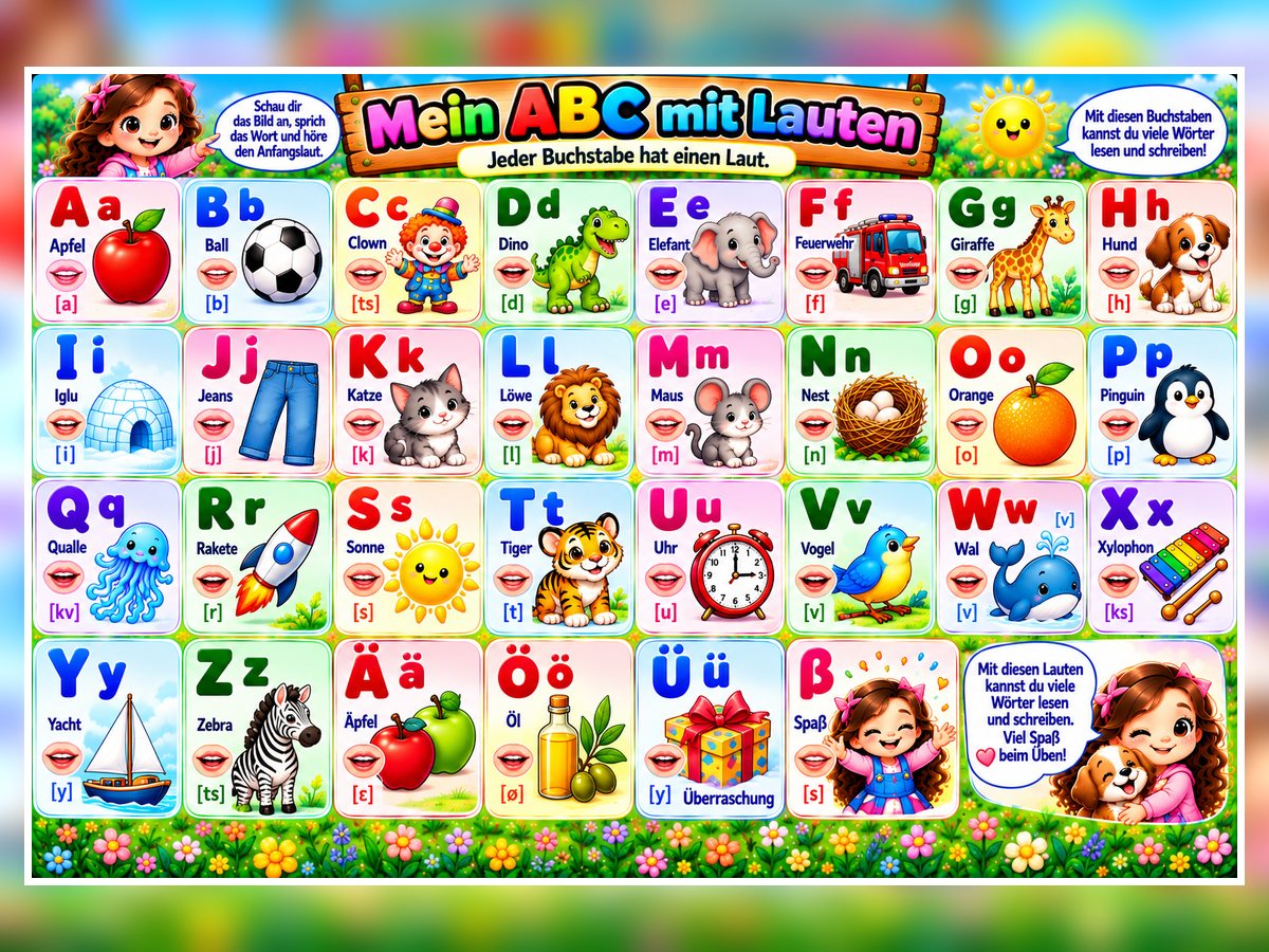 Mein ABC mit Lauten – Vorschau
