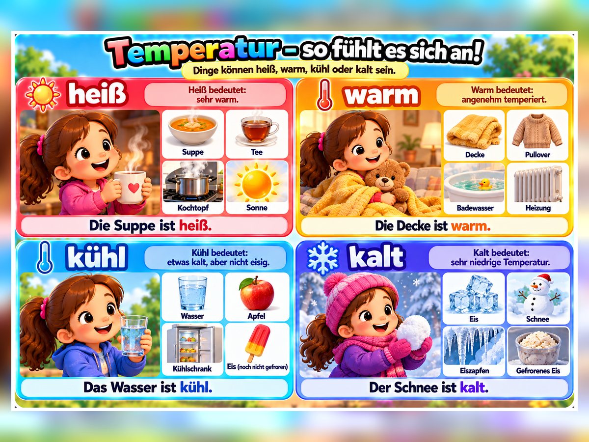 Temperatur – Vorschau